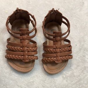 Wonder Nation girls sandals size 5